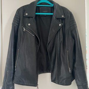 Marc New York Andrew Marc Genuine Leather Moto Jacket - XXL